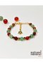 Agate - Aventurine - Hematite Natural Stone Stress Bracelet - Compatible Stones Series - 6