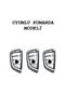 BMW G X Series - Stylish Designed White Keychain Plastic Car Keychain - 6