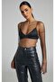 54cm Long Rhinestone Mesh Blouse - 6