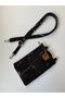 Phone Bag Wallet Black Passport Marble Pattern - 3