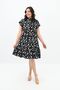 Women's Plus Size Polka Dot Detailed Dress 5226-25 - 3