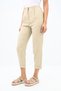 Women's High Waist Linen Trousers with Pocket Detail 6200-23 - 4