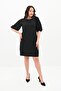 Women's Plus Size Collar Stone Embroidered Dress 5211-24