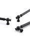 Metal Handle Kitchen Furniture Drawer Cupboard Cabinet Door Handles Handle 160 mm Black - 5