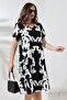 Li̇kapa Women's Summer Viscose Short Sleeve Dress - 5