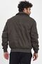 New season khaki green zippered bomber jacket mz56112 - 8