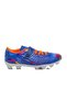129-F Cobalt Blue-White Kids Carpet Field Shoes - 2