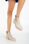 Women's Skin Skin Thermo Sole Buckle Double Zipper Short Heeled Boots - 2