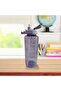 Motivational Transparent Sports Water Bottle with Straw 1500 ml - 6