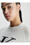 Ck Intarsia - Comfortable Cut Women's Sweater Dress - 4