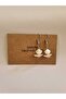 Y2K Mussel Pearl Sea Conch Dangle Earrings