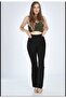 women's diver fabric high waist leggings - 5