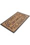MOULDED PANAMA NATURAL DOORMAT 45X75 CM - 3