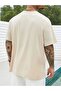 Unisex Beige Dreamer Printed Oversize T-shirt - 3