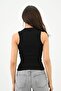 Women's Crew Neck Sleeveless Blouse 1755-24 - 4
