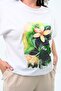 Women's Plus Size Floral Print Detailed Tracksuit Set 8119-25 - 6