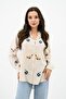 Women's Embroidered Oversize Shirt 1735-24