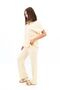 Women's Short-Sleeve Shirt Collar Two-Piece Set 4097-25 - 2