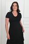 Women's Slit Detailed Dress 5174-23 - 2