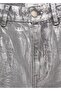 Foiled Straight Jeans - 6