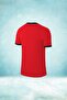 Plus Size Men's Red Dri-Fit Casual Athlete Comfort T-Shirt (4XL- 10XL) - 2