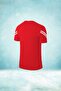 Oversized Men's Red Dri-Fit Unprinted Crew Neck Athlete T-Shirt (4XL- 10XL) - 2