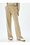 Wide Leg Sweatpants with Elastic Waist, Ribbed, Washable, Comfortable Fit - 3