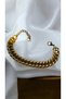 Anti-tarnish and Anti-allergic Steel Bracelet - Thick Chain and Figured Design (2 Years Warranty) - 4