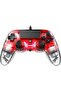 Compact Controller Light Edition Wired Gaming Controller for PS4 with Touchpad, Transparent - 4