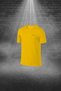 Over Size Men's Yellow Dri-Fit Casual Daily Athlete Comfortable T-Shirt Shorts Running Set (4XL -10Xl) - 2