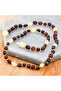 Baby Drop Amber Teeth Necklace - 2