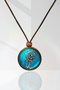 Anchor, Compass, Rudder Wooden Necklace