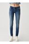 Nicole Skinny Leg Mid Waist Jean Trousers - 2
