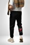 Dodge Challenger Srt Demon 3 - Men's Black Sweatpants, Thread Print - 2