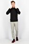 Men Graphic Print Long Sleeves Hoodie, Black - 2