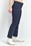 Women Regular Fit Plain Stretchable Chino Pants, Navy Blue - 2
