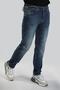 Jagger Men's Slim Straight Slim Fit Regular Waist Straight Leg Jeans Blue - 2