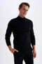 Men's Black Sweater - Model R1127Az/Bk27 - 2