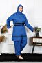 Large Size Hijab Swimsuit 7XL-8XL-9XL-10XL Indigo 55010 - 3