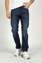Harry Men's Straight Regular Cut Regular Waist Straight Leg Jean Trousers Blue - 3