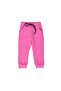 Basic Plain Kangaroo Pocket Hooded Children's Tracksuit Mnk0611 Fuchsia - 2