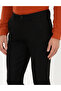 Black Slim Fit Canvas Trousers 50255155-Vr046 - 5