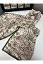 Aminenesil Akel Ivy Pattern Soft Cotton Shawl - 5