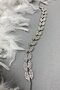 Anthracite Smoked Bella Leaf Pattern Hair Accessory