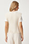 Women's Cream Side Tie Hair Knit Sweater Yy00223 - 6