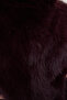Bordo Regular Kalıp Kürk Büyük Beden Mont TBBAW25AW00000 - 6