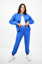 Women's Plus Size Snap Closure Detailed Tracksuit Set 8132-25