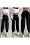 Crepe Fabric Women's Balloon Trousers - 2