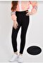 Children's Black Winter Leggings - 2