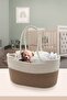 Jute Rope Beige Mother Baby Care Bag and Organizer